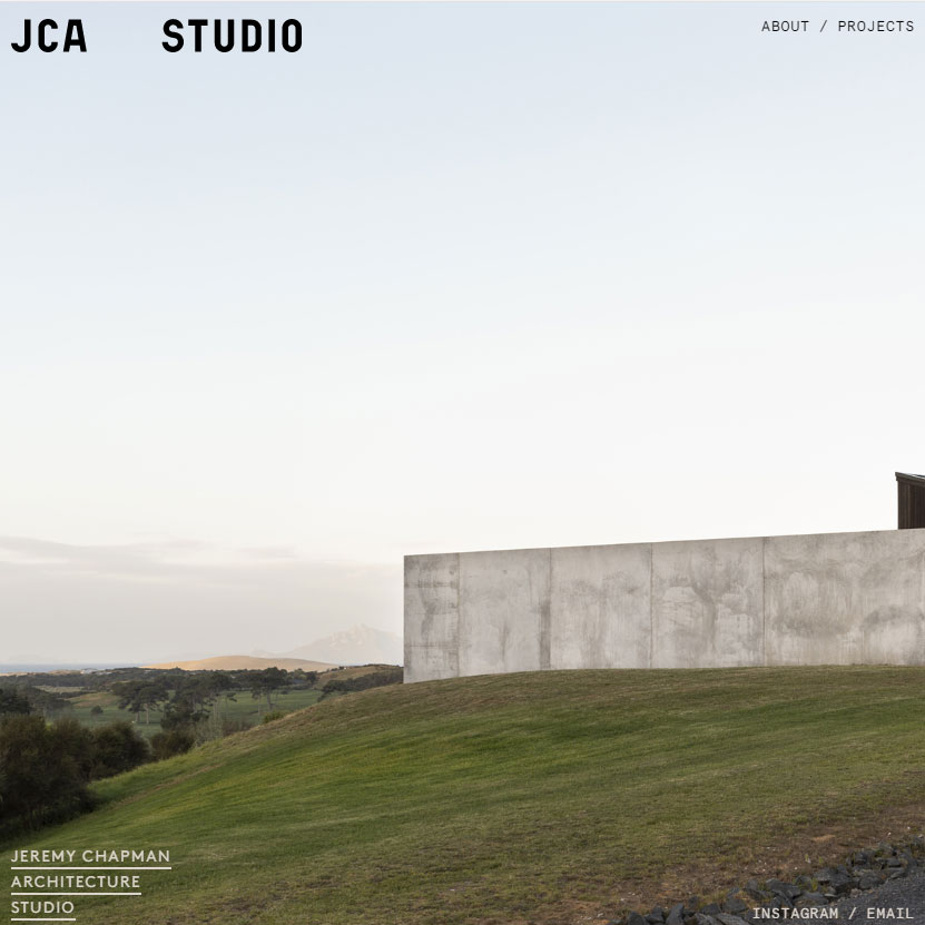 JCA Studio website development